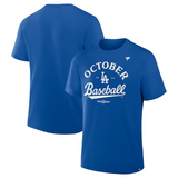 2025 ポストシーズンモデル 海外取寄 Tシャツ ロサンゼルス ドジャース MLB 2025 POSTSEASON LOCKER ROOM T-SHIRTS ROYAL