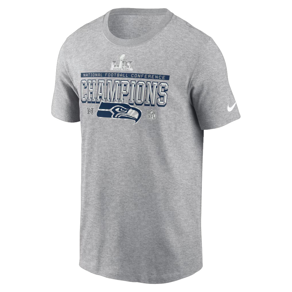 第60回スーパーボウル進出記念 海外取寄 ナイキ シアトル シーホークス NFL NFC CHAMPIONS LOCKER ROOM TROPHY COLLECTION T-SHIRT