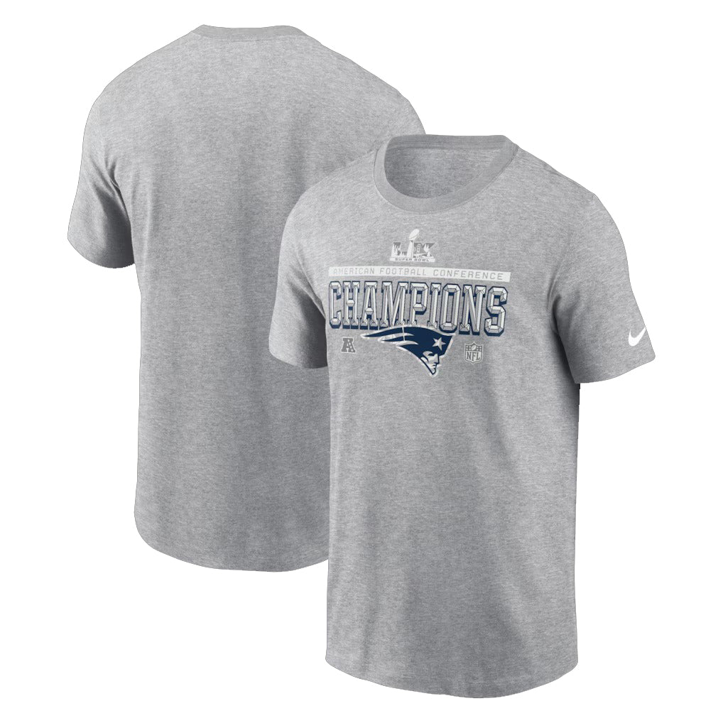 第60回スーパーボウル進出記念 海外取寄 ナイキ ニューイングランド ペイトリオッツ NFL AFC CHAMPIONS LOCKER ROOM TROPHY COLLECTION T-SHIRT
