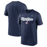 2025 ワールドシリーズモデル 海外取寄 ナイキ Tシャツ トロント ブルージェイズ MLB 2025 WORLD SERIES AUTHENTIC COLLECTION LEGEND DRI-FIT T-SHIRT NAVY