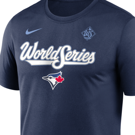 2025 ワールドシリーズモデル 海外取寄 ナイキ Tシャツ トロント ブルージェイズ MLB 2025 WORLD SERIES AUTHENTIC COLLECTION LEGEND DRI-FIT T-SHIRT NAVY