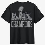 第60回スーパーボウル優勝記念 海外取寄 ナイキ シアトル シーホークス NFL SUPER BOWL LX CHAMPIONS LOCKER ROOM TROPHY COLLECTION T-SHIRT BLACK