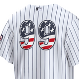 アーロン ジャッジモデル 海外取寄 ナイキ USA 独立記念日 レプリカユニフォーム 2026 MLB 250 FOURTH OF JULY HOME STADIUM JERSEY WHITE