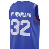 海外取寄 ビクター ウェンバンヤマモデル ジョーダンブランド バスケ FRANCE代表 レプリカユニフォーム 2024 FRANCE BASKETBALL SWINGMAN JERSEY ROYAL