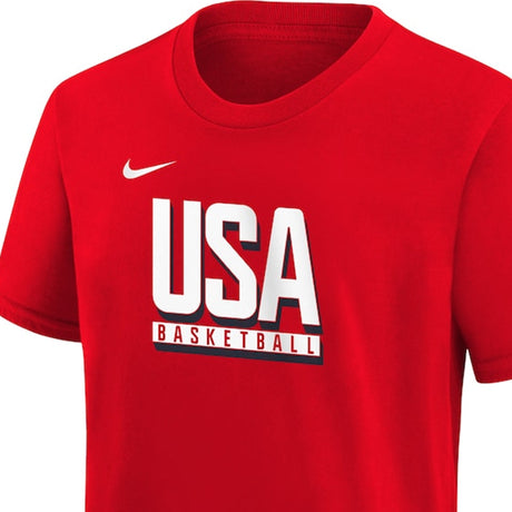 海外取寄 ナイキ バスケ USA代表 Tシャツ USA BASKETBALL AUTHENTIC LEGEND PERFORMANCE T-SHIRT RED