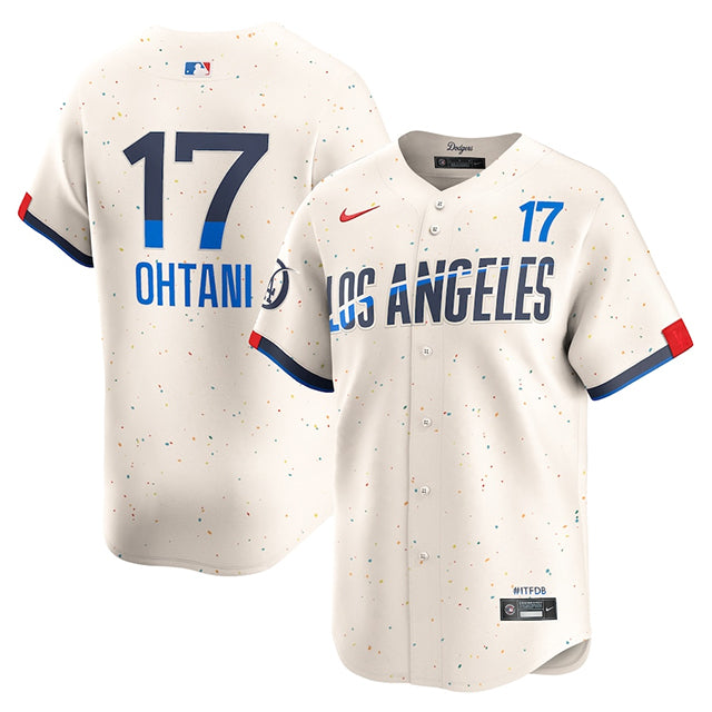 海外取寄 大谷翔平モデル NIKE ナイキ レプリカユニフォーム ロサンゼルス ドジャース MLB 2024 CITY CONNECT LIMITED  PLAYER REPLICA COOL BASE JERSEY CREAM/国内外からニューエラをはじめナイキ、クーパーズタウンボールキャップ等MLBやNBA、NFL、NPB、WWE等スポーツ  ...