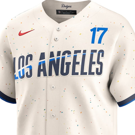 海外取寄 大谷翔平モデル NIKE ナイキ レプリカユニフォーム ロサンゼルス ドジャース MLB 2024 CITY CONNECT LIMITED PLAYER REPLICA COOL BASE JERSEY CREAM