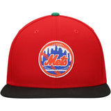 ニューエラ 海外取寄 9FIFTY スナップバック ニューヨーク メッツ THE 7 LINE MLB HOME RUN APPLE COLLECTION SNAPBACK SCARLET