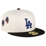 海外取寄 ニューエラ59FIFTY ブリックスアンドウッド ロサンゼルス ドジャース MLB FITTED CREAM