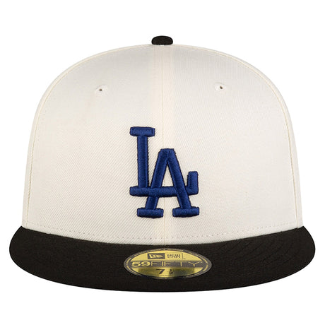 海外取寄 ニューエラ59FIFTY ブリックスアンドウッド ロサンゼルス ドジャース MLB FITTED CREAM