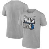 海外取寄 Tシャツ ダラス マーベリックス 2024 WESTERN CONFERENCE CHAMPIONS LOCKER ROOM POST UP MOVE T-SHIRT GREY