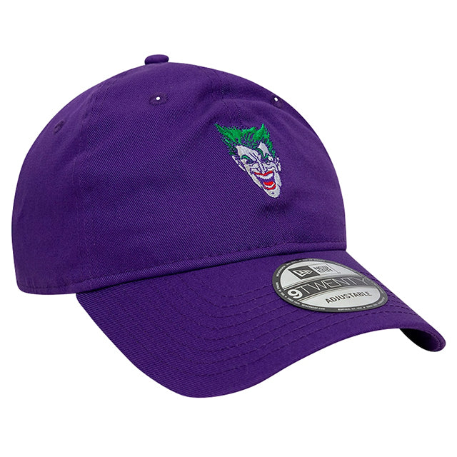 ニューエラ キャップ 9TWENTY DCコミックス ジョーカー FACE ADJUSTABLE CAP PURPLE