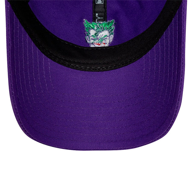 ニューエラ キャップ 9TWENTY DCコミックス ジョーカー FACE ADJUSTABLE CAP PURPLE