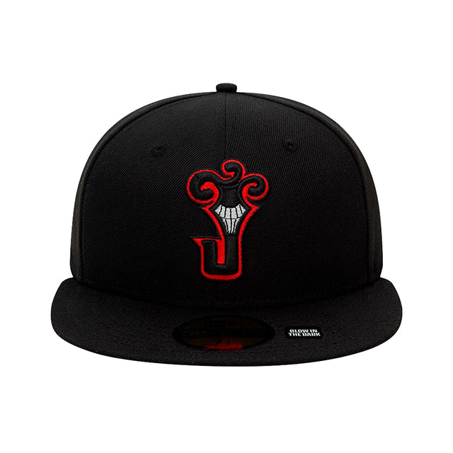 ニューエラ キャップ 59FIFTY DCコミックス ジョーカー GLOW IN THE DARK FITTED CAP BLACK