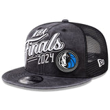 海外取寄 ニューエラ 9FIFTY ダラス マーベリックス 2024 WESTERN CONFERENCE CHAMPIONS LOCKER ROOM SNAPBACK CAP BLACK