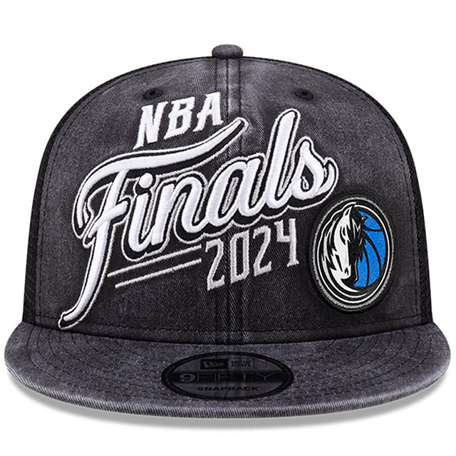 海外取寄 ニューエラ 9FIFTY ダラス マーベリックス 2024 WESTERN CONFERENCE CHAMPIONS LOCKER ROOM SNAPBACK CAP BLACK