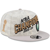 ニューエラ 9FIFTY ボストン セルティックス 2024 FINALS CHAMPIONS LOCKER ROOM SNAPBACK CAP CREAM