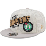 ニューエラ 9FIFTY ボストン セルティックス 2024 FINALS CHAMPIONS LOCKER ROOM SNAPBACK CAP CREAM