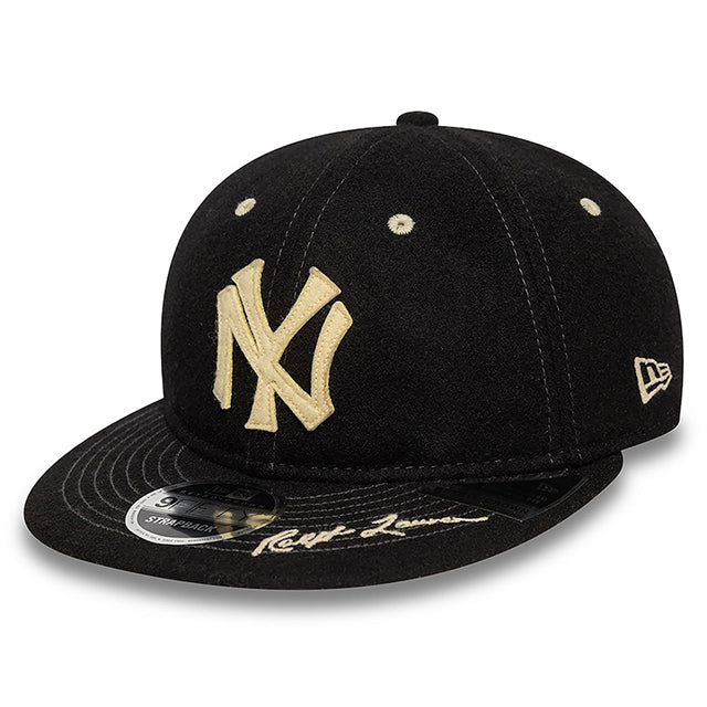 ニューエラ RC9FIFTY ニューヨーク ヤンキース ラルフローレン MLB RETRO CROWN STRAPBACK CAP BLACK