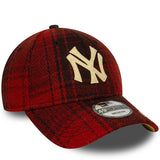 ニューエラ 49FORTY ニューヨーク ヤンキース ラルフローレン MLB FITTED CAP RED PLAID