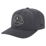 2025 NBAオールスターゲームモデル 海外取寄 ニューエラ 9SEVENTY ストレッチ スナップバック NBA ALL-STAR GAME CIRCLE LOGO BLACKOUT STRETCH SNAPBACK CAP HEATHER BLACK