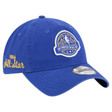 2025 NBAオールスターゲームモデル 海外取寄 ニューエラ ストラップバックキャップ NBA ALL-STAR GAME CIRCLE LOGO STRAPBACK CAP BLUE