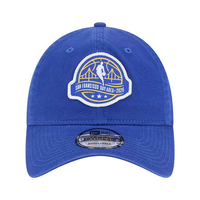 2025 NBAオールスターゲームモデル 海外取寄 ニューエラ ストラップバックキャップ NBA ALL-STAR GAME CIRCLE LOGO STRAPBACK CAP BLUE