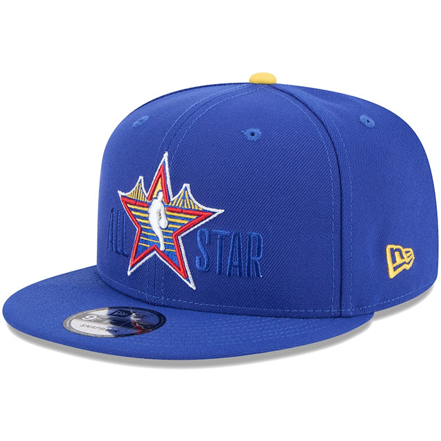 2025 NBAオールスターゲームモデル 海外取寄 ニューエラ スナップバックキャップ NBA ALL-STAR BIG STAR SNAPBACK CAP BLUE