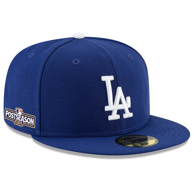 2024 ポストシーズンモデル ニューエラ キャップ 59FIFTY ロサンゼルス ドジャース MLB POSTSEASON AUTHENTIC COLLECTION FITTED CAP ROYAL