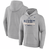 2024 ワールドシリーズモデル 海外取寄 プルオーバーフーディー ニューヨーク ヤンキース MLB WORLD SERIES AUTHENTIC COLLECTION LEGEND PULL OVER HOODIE HEATHER GRAY