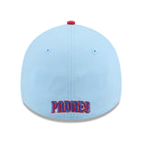 海外取寄 独立記念日モデル ニューエラ キャップ 39THIRTY サンディエゴ パドレス 2025 MLB JULY 4TH STARS N STRIPES FLEX FIT LIGHT BLUE