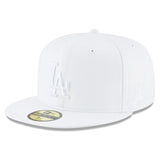2025 ワールドシリーズチャンピオンモデル ニューエラ キャップ 59FIFTY ロサンゼルス ドジャース MLB WORLD SERIES CHAMPIONS SIDE PATCH FITTED CAP WHITE-WHITE
