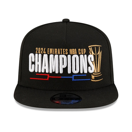 海外取寄 ニューエラ キャップ 9FIFTY ミルウォーキー バックス 2024 NBA CUP CHAMPIONS LOCKER ROOM SNAPBACK CAP BLACK