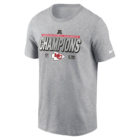 第59回スーパーボウル進出記念 海外取寄 ナイキ カンザスシティ チーフス NFL AFC CHAMPIONS LOCKER ROOM TROPHY COLLECTION T-SHIRT