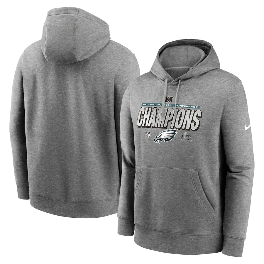 第59回スーパーボウル進出記念 海外取寄 ナイキ フィラデルフィア イーグルス NFL NFC CHAMPIONS LOCKER ROOM TROPHY COLLECTION PULLOVER HOODIE