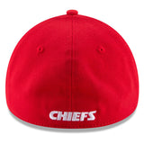 第59回スーパーボウル進出記念 海外取寄 ニューエラ 39THIRTY カンザスシティ チーフス NFL SUPER BOWL LIX SIDE PATCH FLEX FIT CAP RED