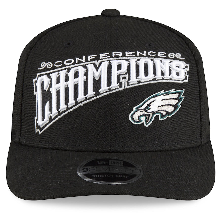 第59回スーパーボウル進出記念 海外取寄 ニューエラ 9SEVENTY フィラデルフィア イーグルス NFL NFC CHAMPIONS LOCKER ROOM TROPHY COLLECTION SNAPBACK