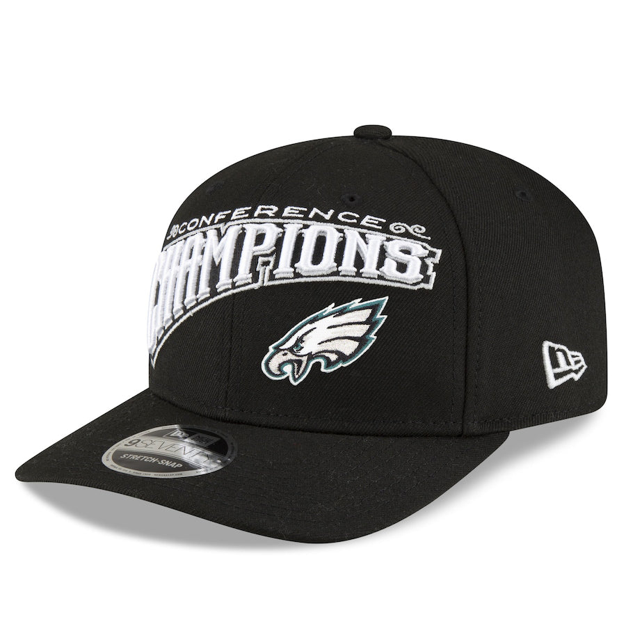 第59回スーパーボウル進出記念 海外取寄 ニューエラ 9SEVENTY フィラデルフィア イーグルス NFL NFC CHAMPIONS LOCKER ROOM TROPHY COLLECTION SNAPBACK