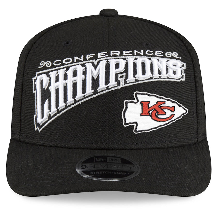 第59回スーパーボウル進出記念 海外取寄 ニューエラ 9SEVENTY カンザスシティ チーフス NFL AFC CHAMPIONS LOCKER ROOM TROPHY COLLECTION SNAPBACK