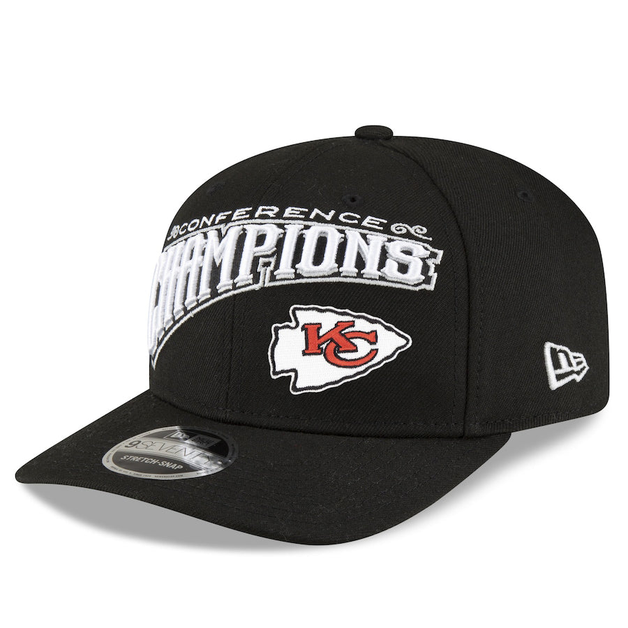 第59回スーパーボウル進出記念 海外取寄 ニューエラ 9SEVENTY カンザスシティ チーフス NFL AFC CHAMPIONS LOCKER ROOM TROPHY COLLECTION SNAPBACK