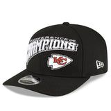 第59回スーパーボウル進出記念 海外取寄 ニューエラ 9SEVENTY カンザスシティ チーフス NFL AFC CHAMPIONS LOCKER ROOM TROPHY COLLECTION SNAPBACK