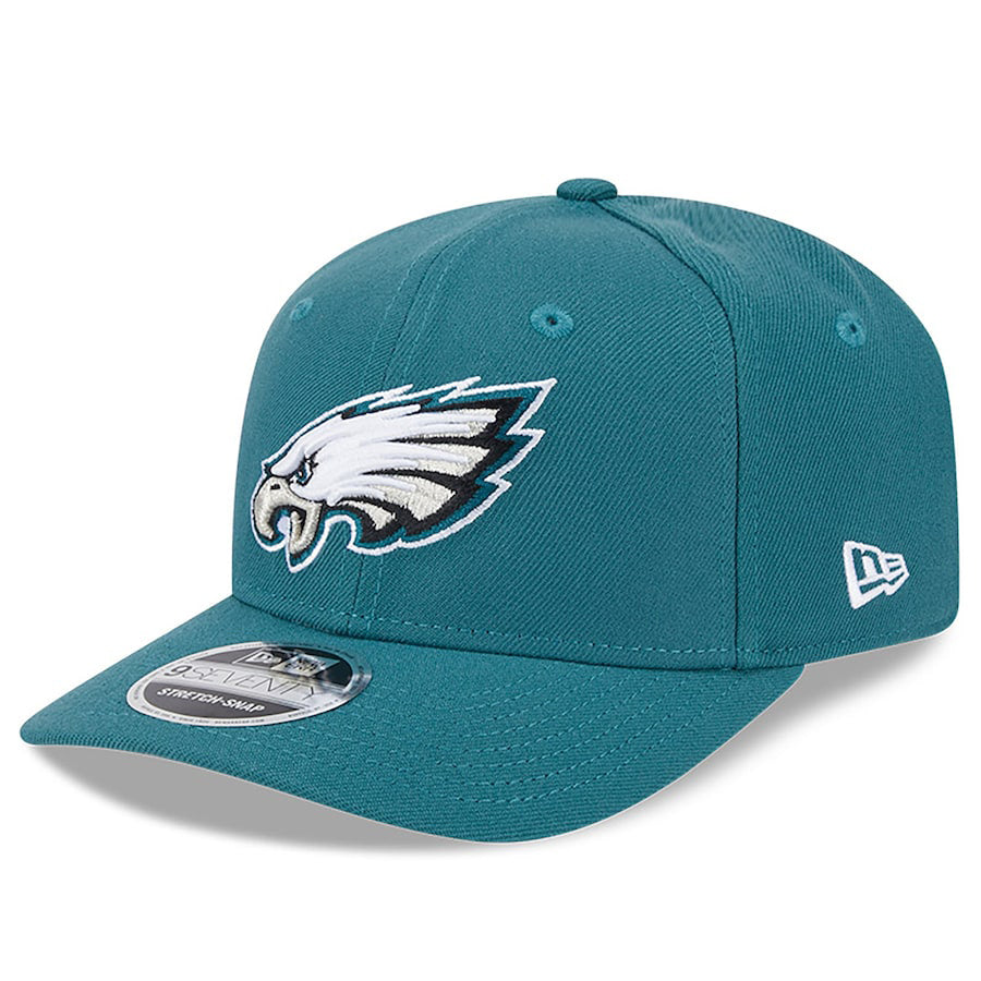 第59回スーパーボウル優勝記念 海外取寄 ニューエラ 9SEVENTY フィラデルフィア イーグルス NFL SUPER BOWL LIX CHAMPIONS SIDE PATCH SNAPBACK GREEN