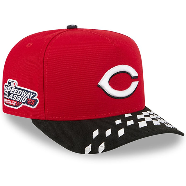 海外取寄 2025 MLB スピードウェイ・クラシックモデル ニューエラ キャップ 59FIFTY シンシナティ レッズ 2025 MLB SPEEDWAY CLASSIC A-FRAME FITTED CAP RED