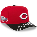 海外取寄 2025 MLB スピードウェイ・クラシックモデル ニューエラ キャップ 59FIFTY シンシナティ レッズ 2025 MLB SPEEDWAY CLASSIC A-FRAME FITTED CAP RED