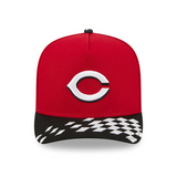 海外取寄 2025 MLB スピードウェイ・クラシックモデル ニューエラ キャップ 59FIFTY シンシナティ レッズ 2025 MLB SPEEDWAY CLASSIC A-FRAME FITTED CAP RED