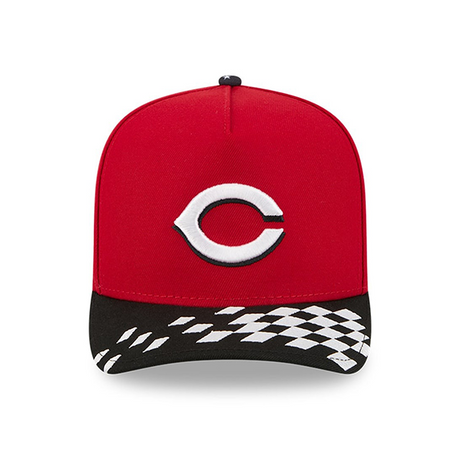 海外取寄 2025 MLB スピードウェイ・クラシックモデル ニューエラ キャップ 59FIFTY シンシナティ レッズ 2025 MLB SPEEDWAY CLASSIC A-FRAME FITTED CAP RED