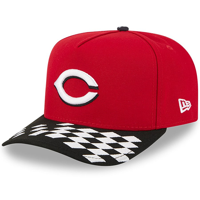 海外取寄 2025 MLB スピードウェイ・クラシックモデル ニューエラ キャップ 59FIFTY シンシナティ レッズ 2025 MLB SPEEDWAY CLASSIC A-FRAME FITTED CAP RED