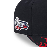 海外取寄 2025 MLB スピードウェイ・クラシックモデル ニューエラ キャップ 9SEVENTY アトランタ ブレーブス 2025 MLB SPEEDWAY CLASSIC STRETCH SNAPBACK CAP NAVY RED