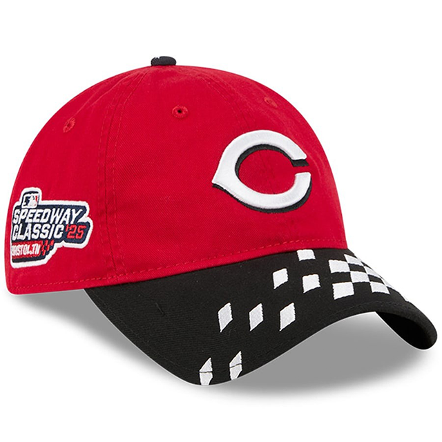 海外取寄 2025 MLB スピードウェイ・クラシックモデル ニューエラ キャップ 9TWENTY シンシナティ レッズ 2025 MLB SPEEDWAY CLASSIC ADJUSTABLE CAP RED