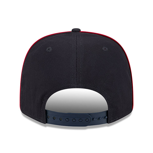 海外取寄 2025 MLB スピードウェイ・クラシックモデル ニューエラ キャップ 9SEVENTY アトランタ ブレーブス 2025 MLB SPEEDWAY CLASSIC FASHION PACK STRETCH SNAPBACK CAP NAVY